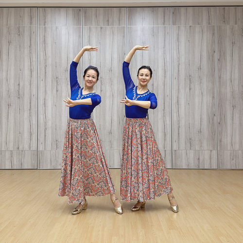 花与影新舞苹果香同款新疆舞演出服维吾尔族女舞蹈练习艺考服装