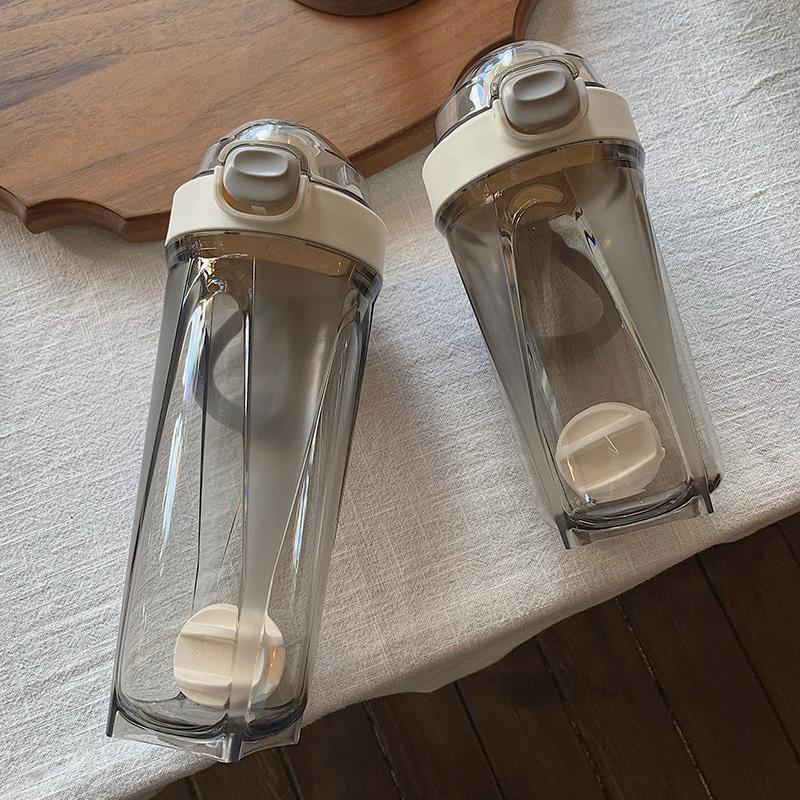 简约摇摇杯女户外运动随身奶昔减肥搅拌杯蛋白摇粉杯健身情侣水杯