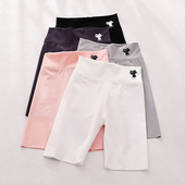 清仓特惠 宝宝运动五分裤 女童鲨鱼裤 儿童夏季 打底裤 时髦短裤 潮