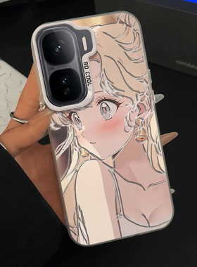 适用iQOONeo10手机壳vivo新款iqooneo9spro美少女爱酷iqo00超薄neo8/pro防摔彩银NEO7/6/5卡通高级感保护套