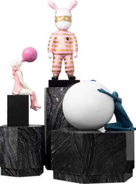 天然大理石展示台摆台落地摆件