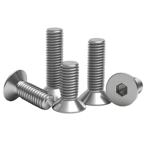 平头沉头内六角螺丝304不锈钢