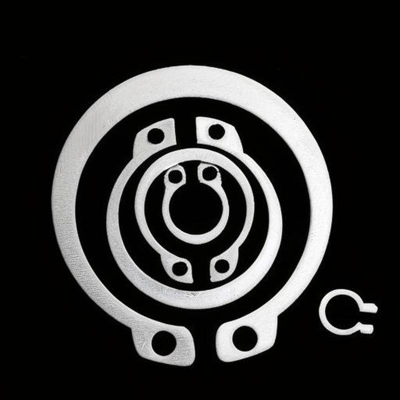 304不锈钢轴用弹性挡圈卡簧