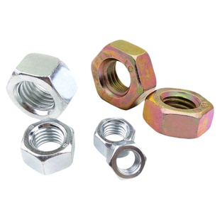 镀锌六角螺母六角螺母国标螺母M4M5M6M8M10M12M14M16M20 M24