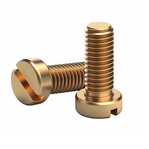 黄铜圆柱头一字GB65螺丝