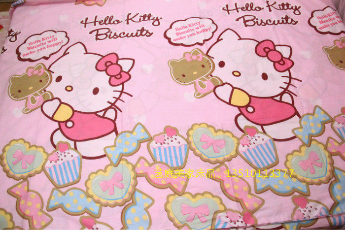 全棉卡通kitty被套  KT粉色糖果蛋糕 可订做|msdalam kategori seperai dan bantal, Quilt - dari Buy2taobao.com untuk memberikan perkhidmatan ejen Taobao profesional membeli