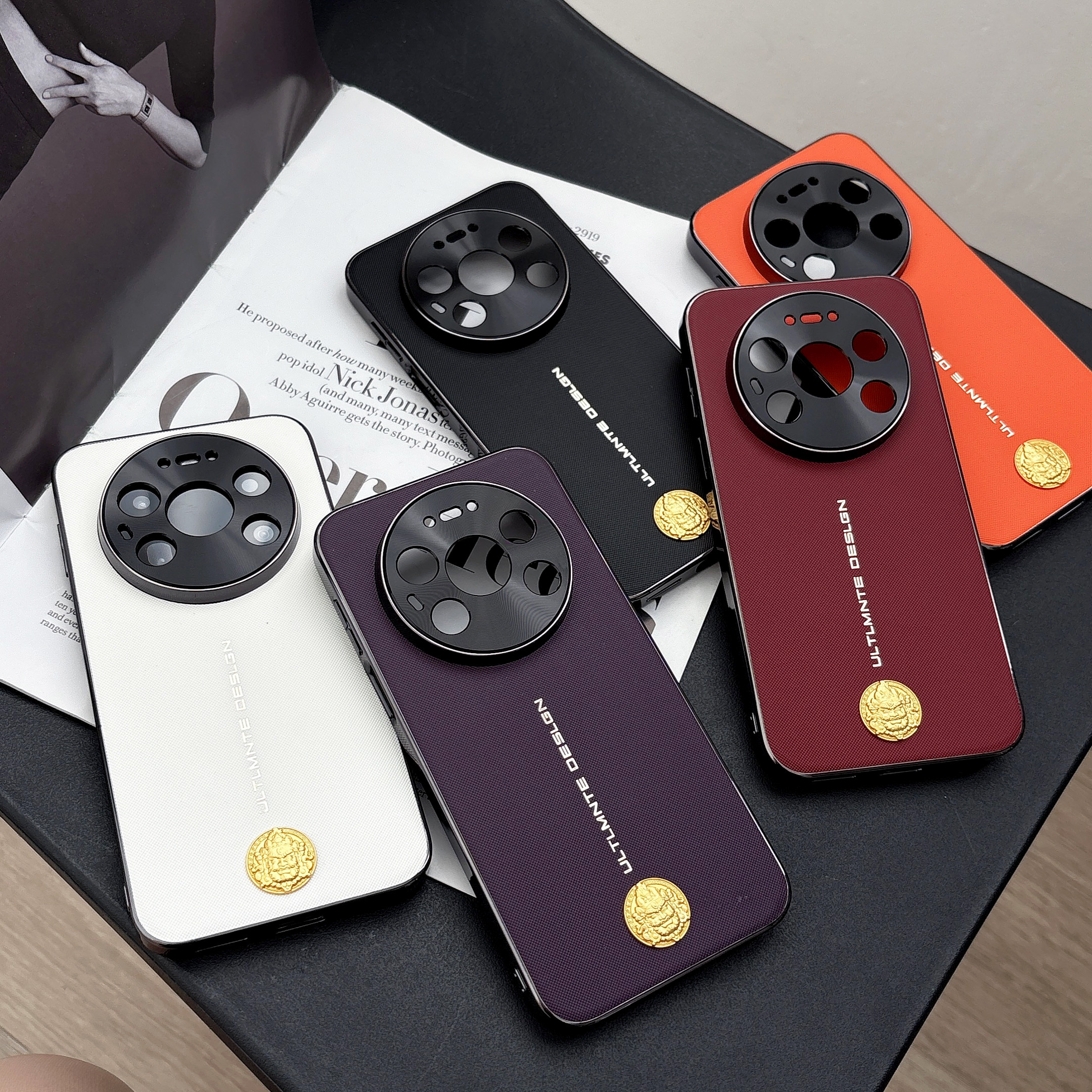 【招财纳福】黄财神适用华为Mate80promax高级磁吸手机壳高端mate80rs磨砂镜头全包外壳80pro碳纤维非凡大师