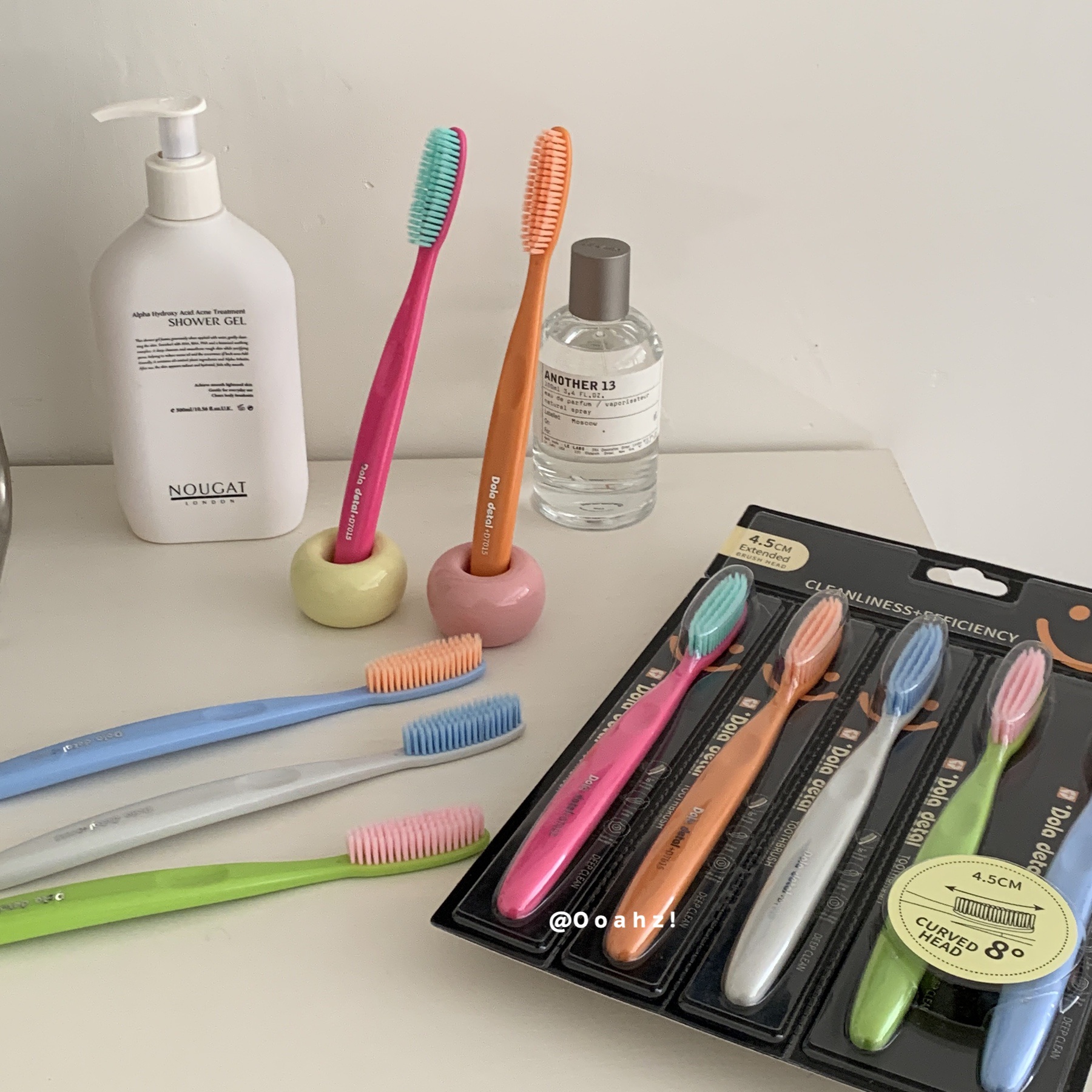 一版加宽刷头~5支装牙刷家庭实惠装 成人牙刷清洁牙齿长头软毛刷