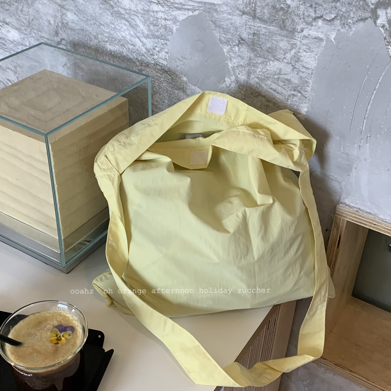 夏至未至~韩国ins薄款亮色布袋子 简约尼龙斜跨包单肩水桶购物袋