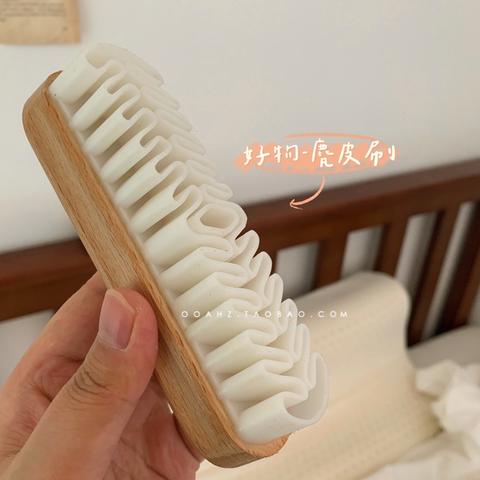 磨砂翻毛雪地靴专用刷