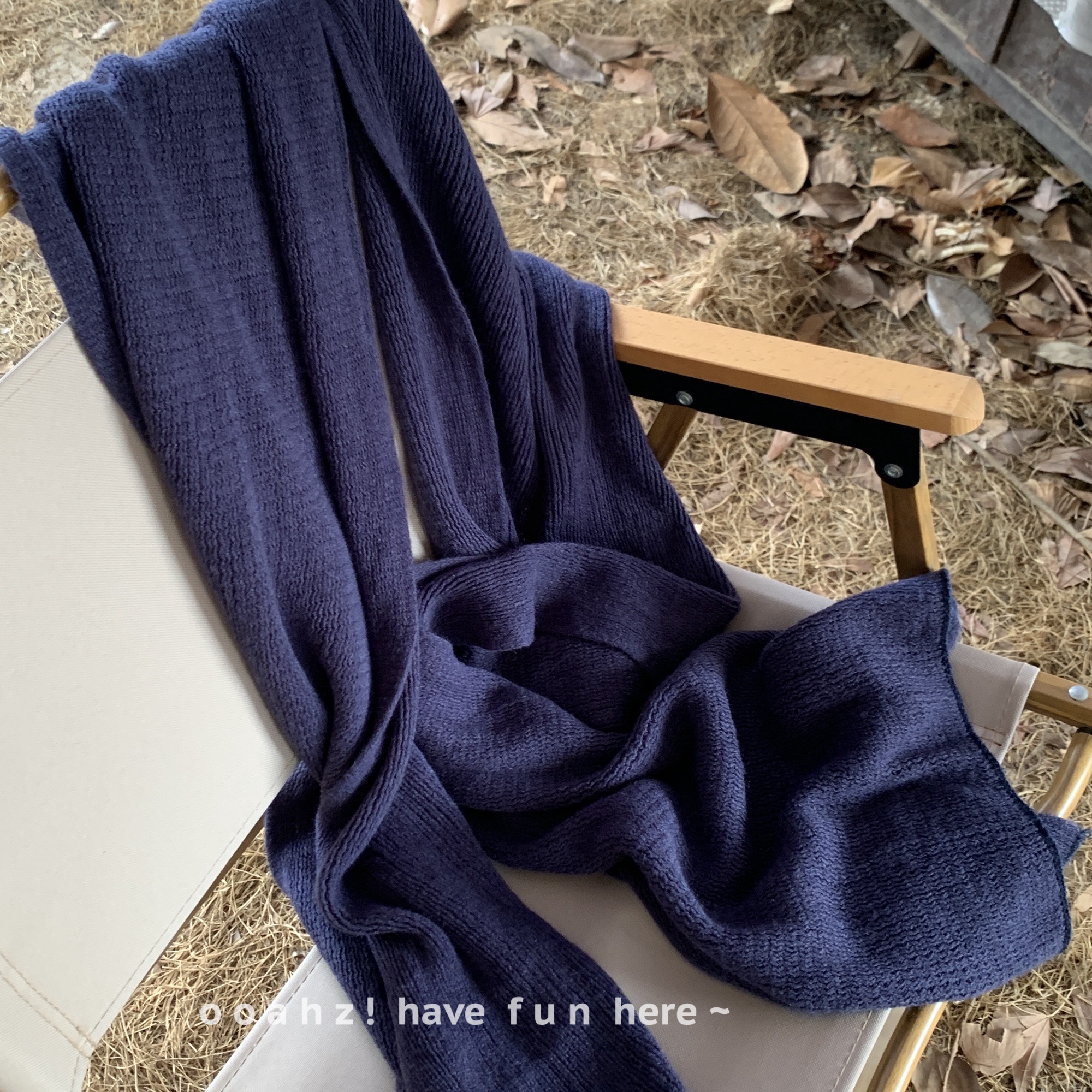 定制色蓝紫～ooahz软糯情侣围巾