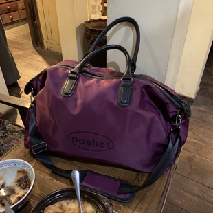 ooahz自制 防水牛津布行李袋运动健身包出差男女 假期出游旅行包