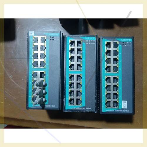 议价三台迈威交换机MIEN2216 ，DC12-48V， 工业交