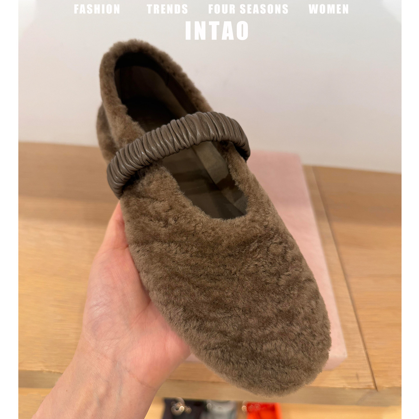 法式复古巨好看的芭蕾玛丽珍鞋女外穿2025秋冬新款平底加绒毛毛鞋,女鞋,玛丽珍鞋,淘宝优惠券,粉丝福利购,淘宝优惠卷