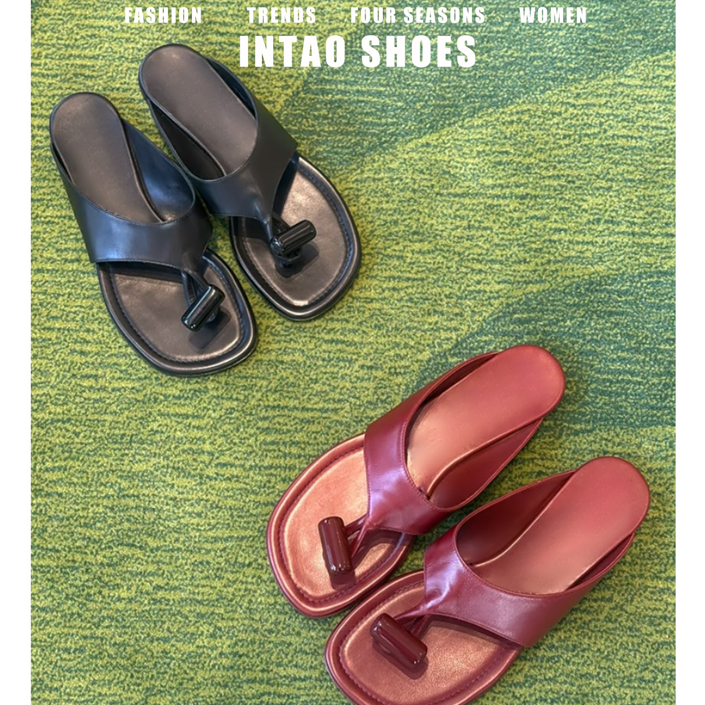 高级感夹趾人字拖女夏季外穿时尚2026新款海边休闲沙滩鞋平底凉拖