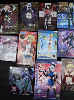 【日版】正版手办 Fate FGO saber 宫本武藏 远坂凛 景品 现货