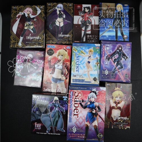 【日版】正版手办 Fate FGO saber 宫本武藏 远坂凛 景品 现货
