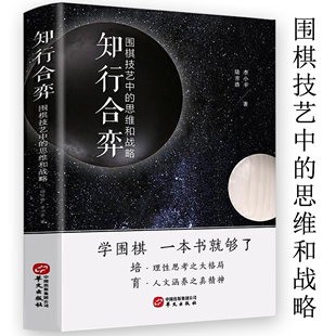 正版 思维和战略 知行合弈：围棋技艺中 围棋技巧学习棋谱流行布局与定式 初中级攻略生成人速成教程入门篇