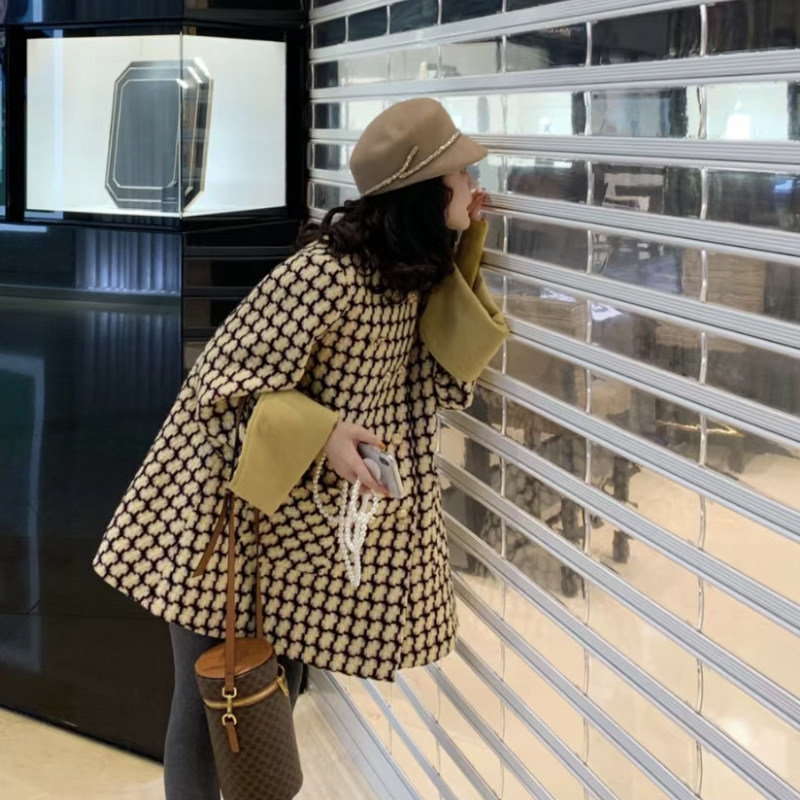 秋冬新款法式时尚钻条羊毛呢毡帽女士马术帽优雅骑士帽鸭舌八角帽