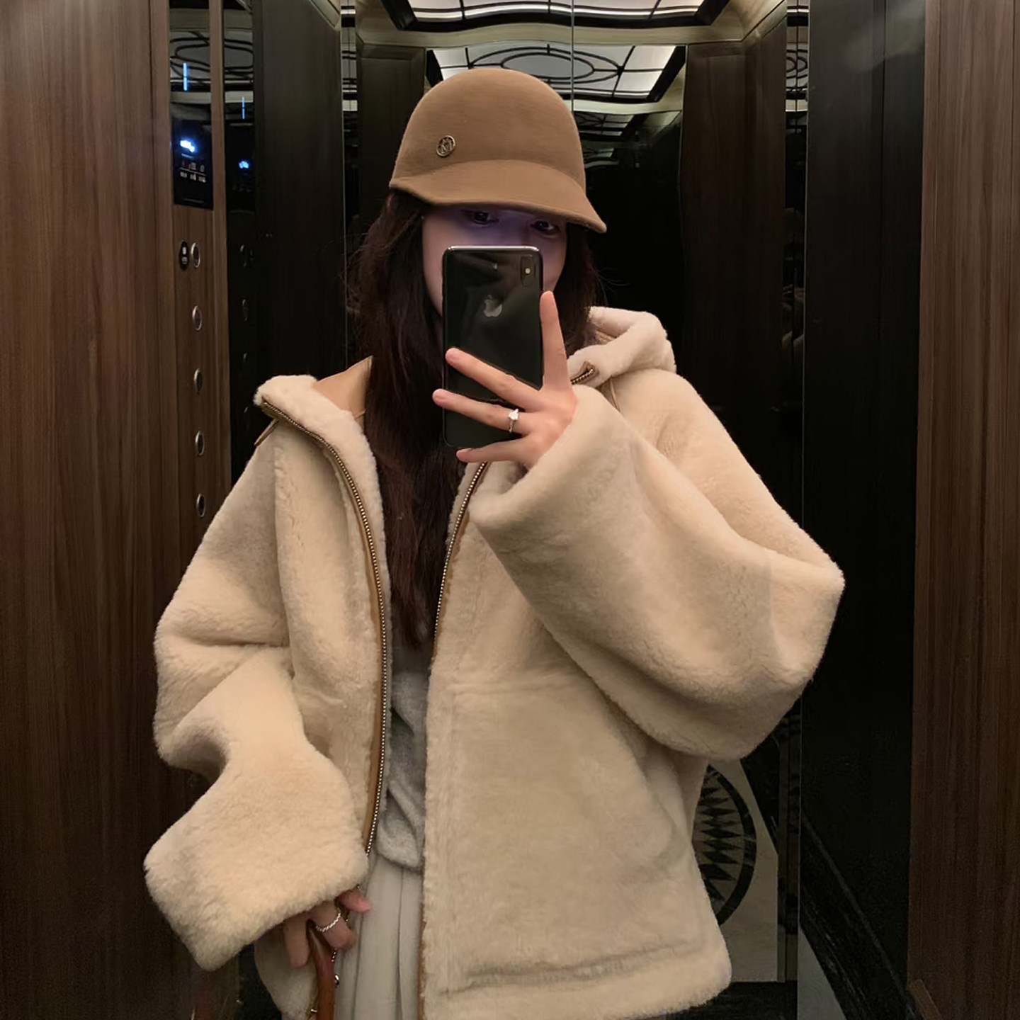 秋冬帽子羊毛呢棒球帽英伦女复古骑士帽马术帽百搭羊毛鸭舌帽男