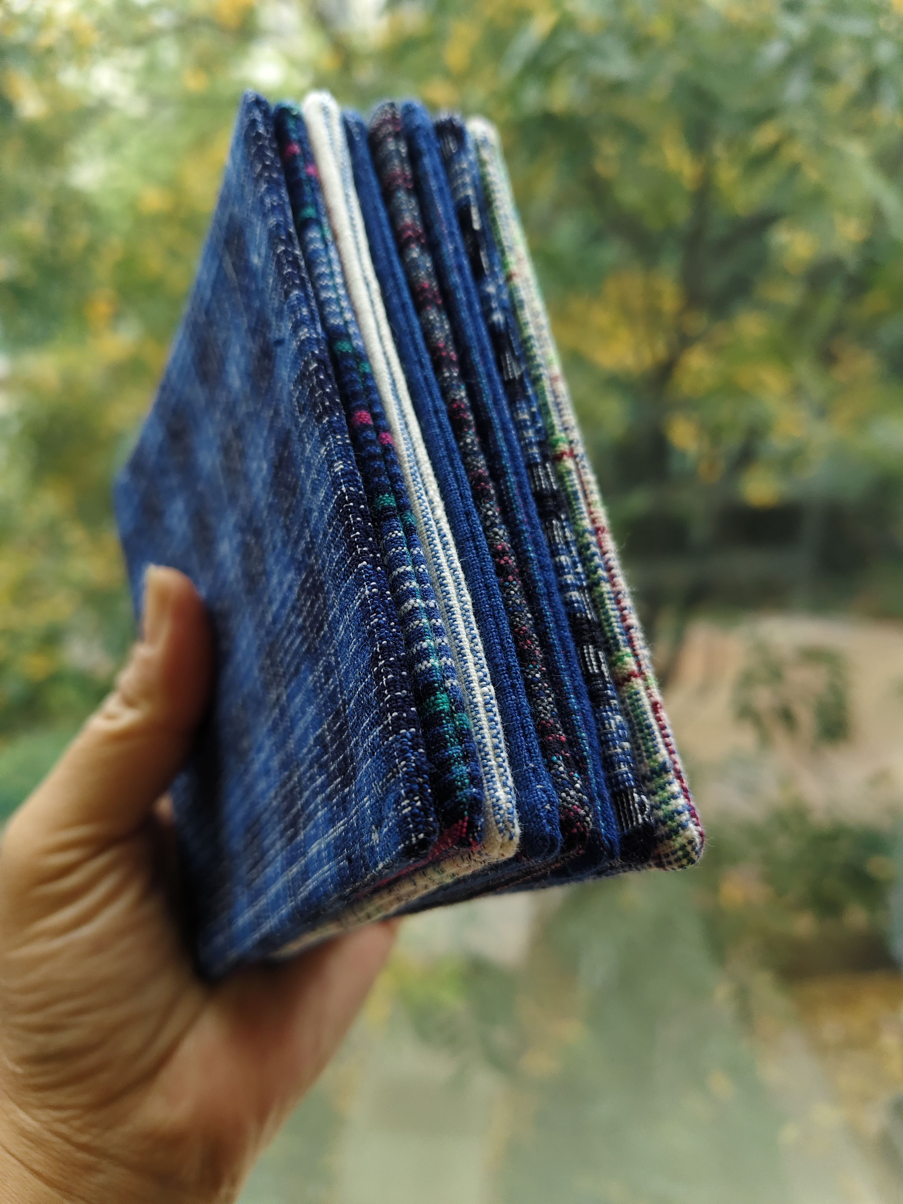 手工土布方形12*12厘米吸水隔热茶杯垫壶垫（全店满30包邮）