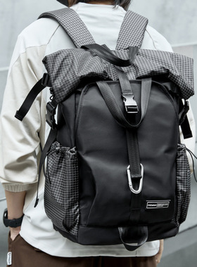 Clean Knоck双肩包男士大容量登山包旅行电脑包户外背包骑行大包