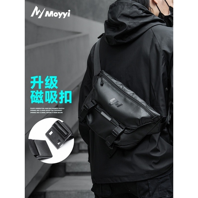 Clean Knоck机能斜挎包邮差包潮牌胸包快速反应背包骑行通勤单肩