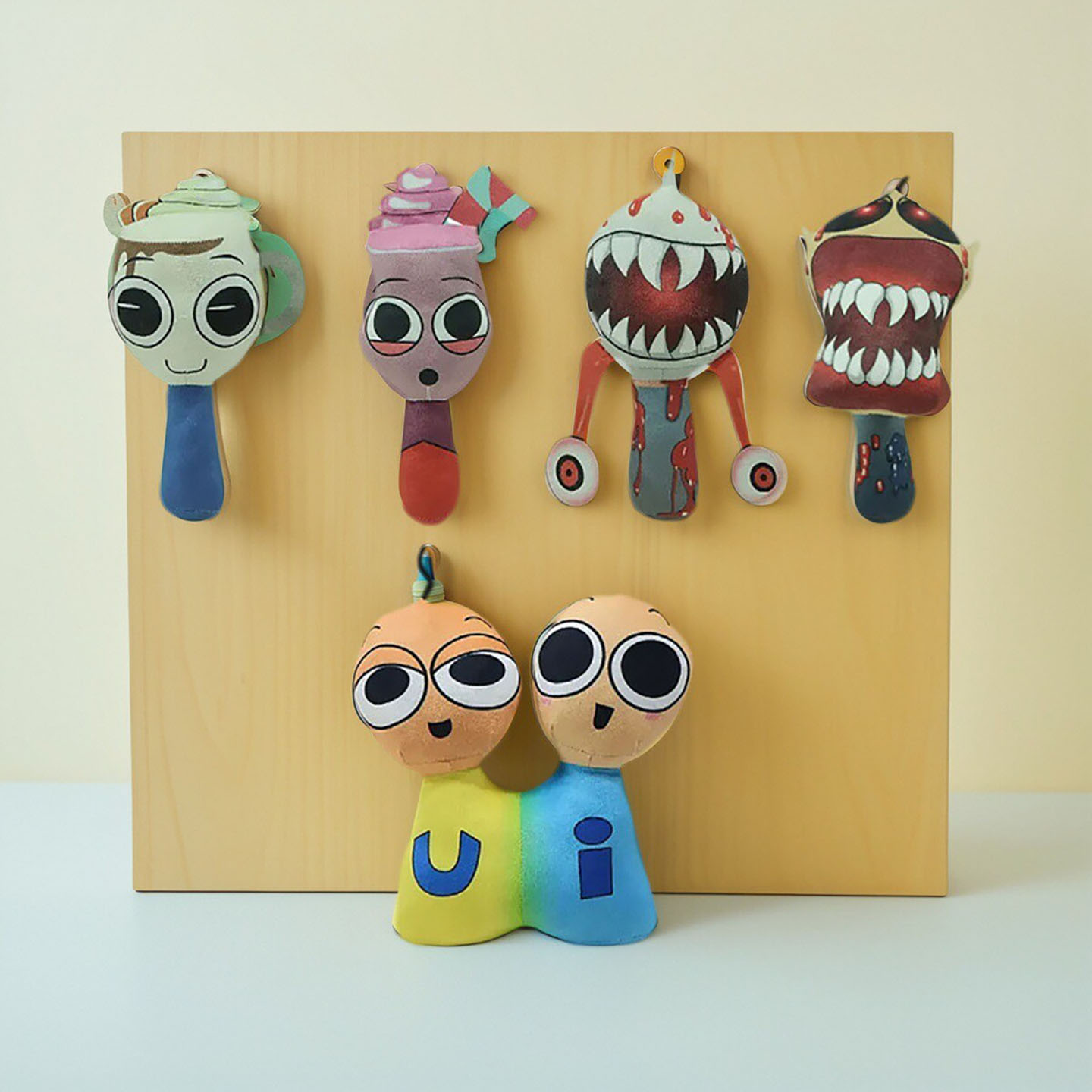 節奏盒子冰淇淋玩偶公仔毛絨玩具