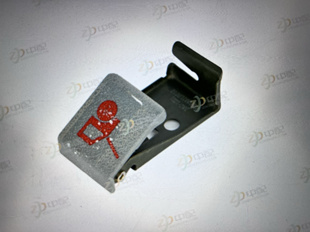 江淮格尔发前围外板开关K6L 原厂 A6L面罩面板手柄