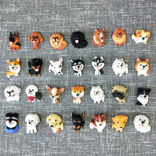 世界名犬冰箱贴可爱3d墙壁装饰