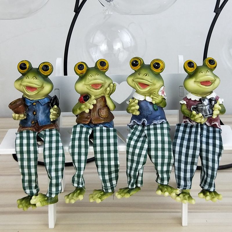 吊脚娃娃欧式风田园卧室内小摆件