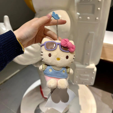 毛衣hellokitty挂件包包公仔挂饰书包哈喽kt猫玩偶可爱秋冬小饰品