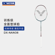 威克多（VICTOR）胜利羽毛球拍训练级碳素全面类球拍 DX-NANO6