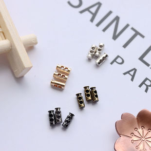 迷你金属弹绳带扣娃衣辅料羽绒服棉衣运动休闲服背包吊钟穿绳纽扣