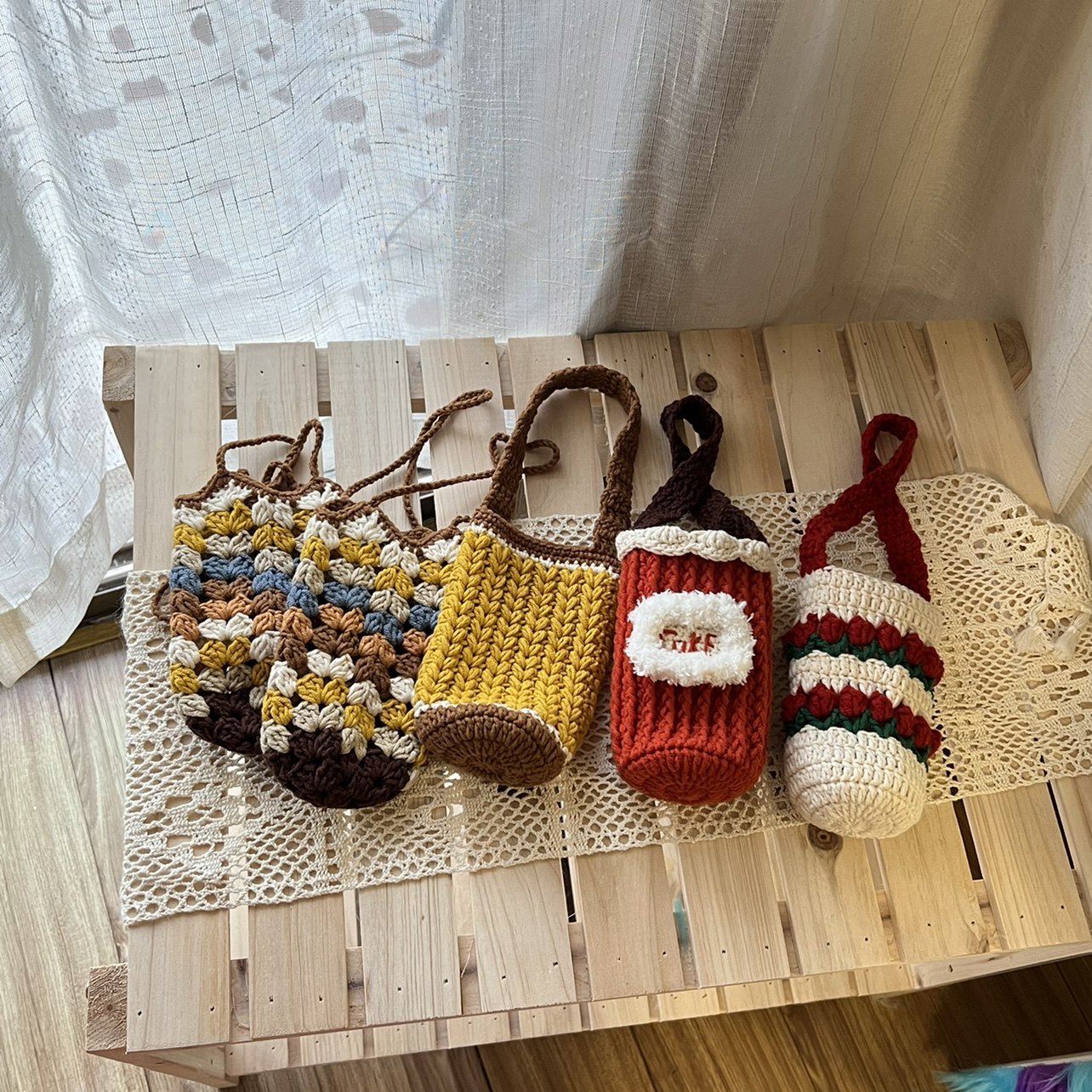 可爱保温杯套防烫女生礼物