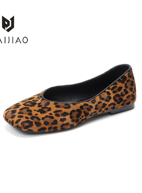 2025爆款马皮手工编织真皮女鞋休闲高级感同款明星百搭鞋XD113025