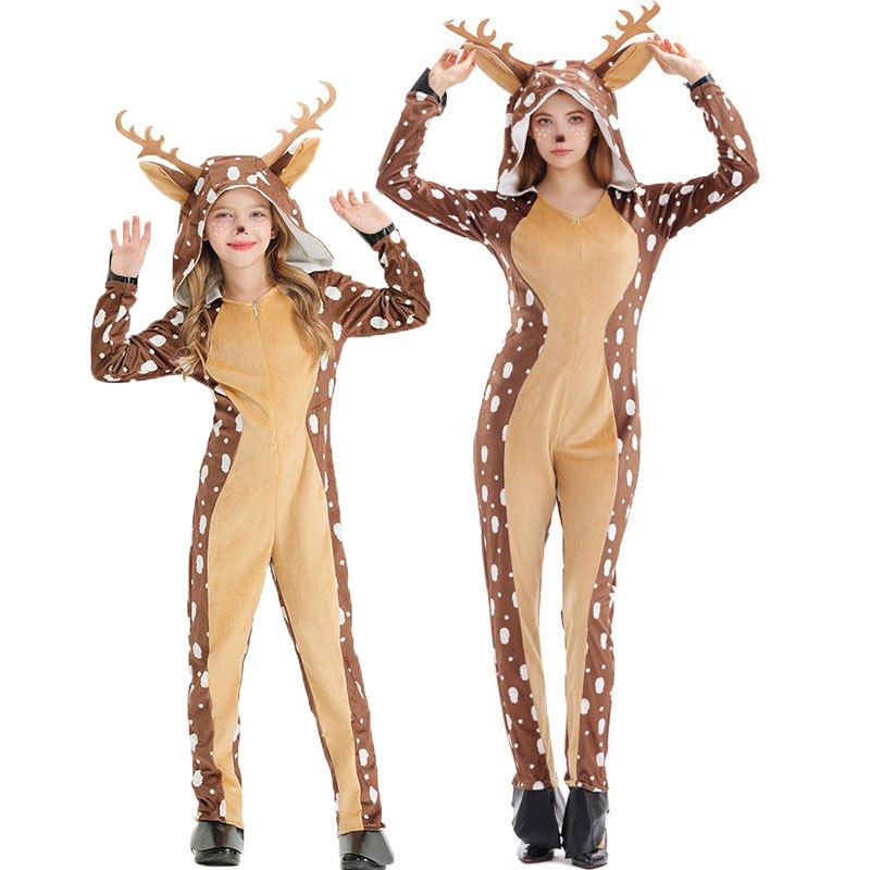 梅花鹿圣诞节动物装圣诞鹿