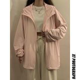 山系冰丝透气防晒衣女夏季胖mm大码宽松户外轻薄upf50+防晒服外套，女装防晒衣，电商C213(原B265)