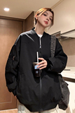 秋季棒球服外套女春季新款美式复古设计小众宽松夹克上衣7813-P88，男装夹克，电商C213(原B265)