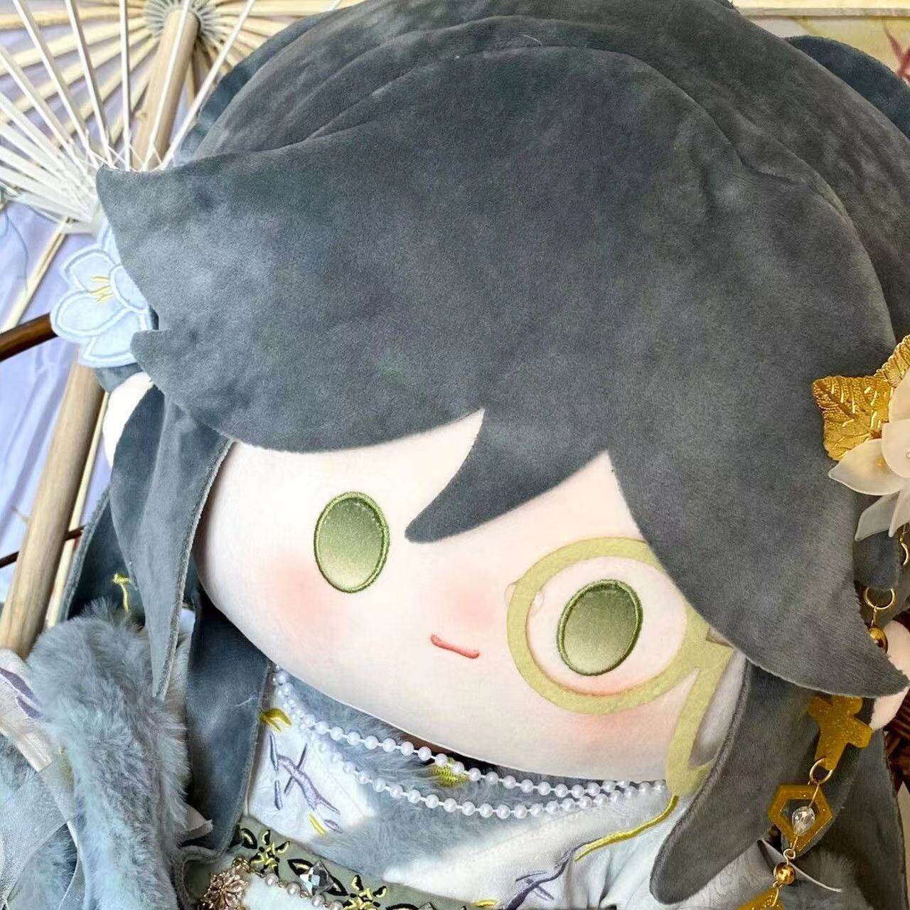 原创非官方同人周边代号鸢张邈属性40cm超可爱棉花娃娃送朋友图片