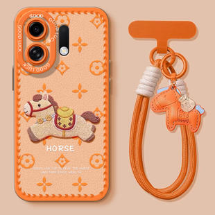 高级感小马适用oppok13turbopro手机壳k11x防摔oppok102026新年k9硅胶k12s保护套高级k13turbo新款k12plus马