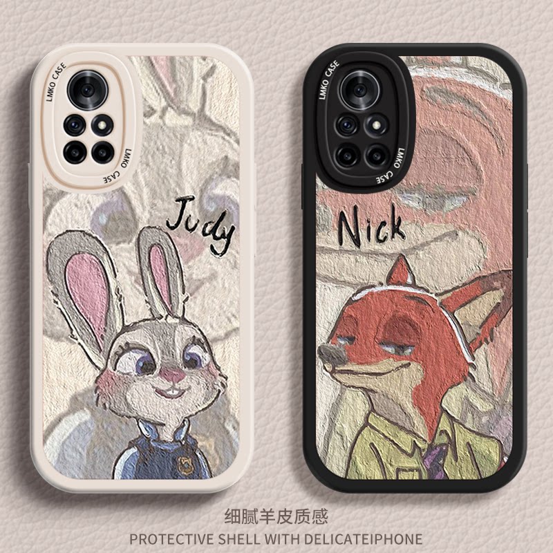 适用华为nova8手机壳新款女nova8pro时尚潮牌朱迪尼克8se个性创意情侣