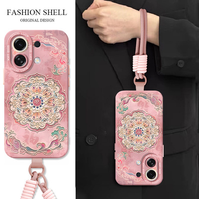 适用oppok13turbo手机壳全包k12s防摔k11/k10活力版k9s新款k12x女oppo男k7潮op外k10por手链plus套k5敦煌pro