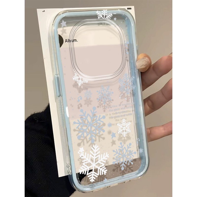 撞色二合一透明软胶保护