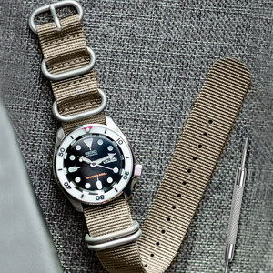 适配宝珀五十寻尼龙表带宝铂5000/5015A月相经典NATO手表带23mm