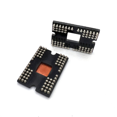 CPU保护座PGA母座PH2.54 48p FR-4板电子连接器