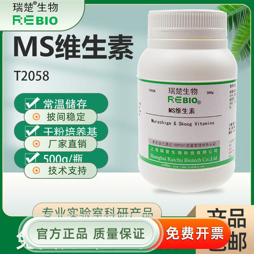 MS维生素 T2058 500g 包邮