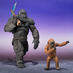 SHM哥斯拉大战金刚2机械王者恐龙模型基多拉手办盲盒巨型大号玩具