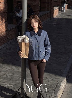 YGG加厚保暖90%鹅绒女款羽绒服