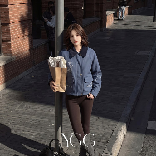YGG加厚保暖90%鹅绒女款羽绒服
